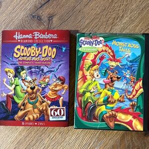Scooby-Doo DVD Set with Colorful Covers